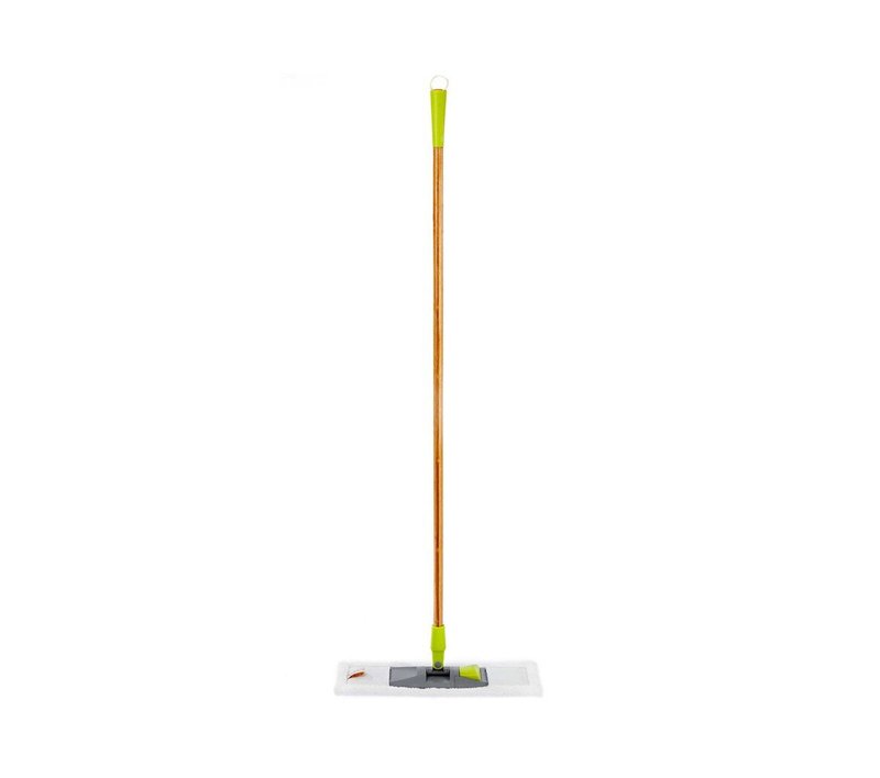 Full Circle Mighty Mop 2-in-1 Wet/Dry Microfiber Head, Green