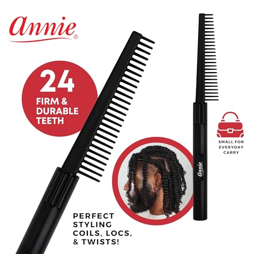 Annie #10 Hair Twist Comb for Fine Hair, Grooming & Styling