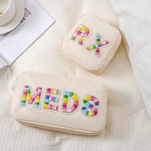 Customized Small Canvas Medicine Cosmetic Bag 11Beige Canvas – uekeboag