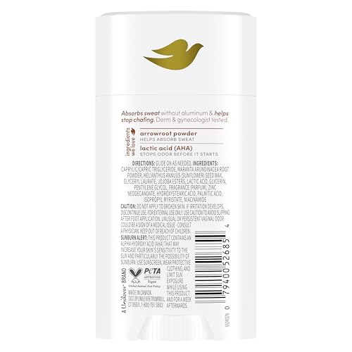 Dove Coconut Vanilla Whole Body Deodorant Stick - 72-Hour Odor Control