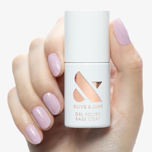 Olive & June Gel Nail Polish Base Coat - HEMA-Free, 21 Days Wear