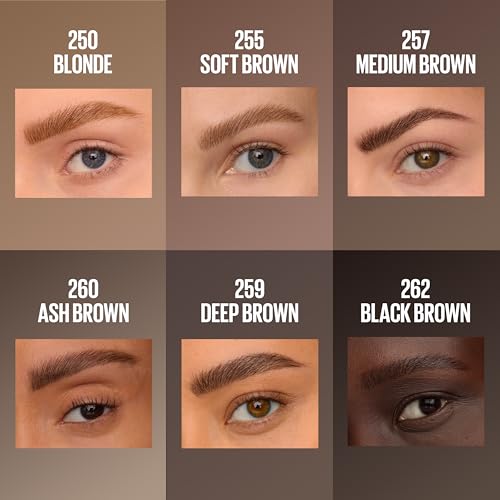 Maybelline Brow Inserts Eyebrow Pen and Gel - Dual-Ended, Water-Resistant, Blonde