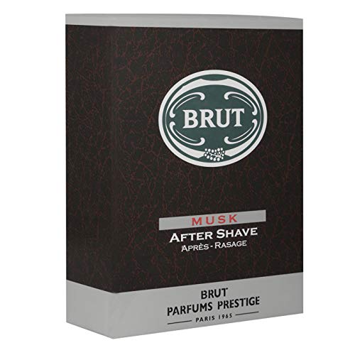 Brut Musk Aftershave Lotion for Men, 100ml – Soothing Fragrance