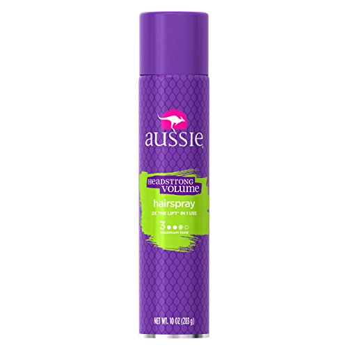Aussie Headstrong Volume Hairspray - Maximum Hold, 10 Oz