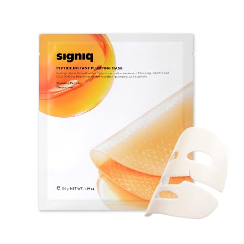 Signiq Peptide Instant Plumping Mask - Clear, 3 Pack