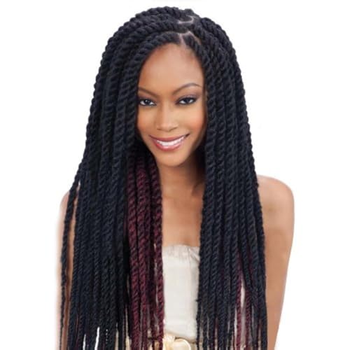 Freetress Equal 16" Synthetic Hair Braids - Cuban Twist Style