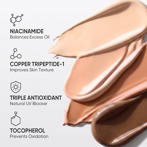 SKINTIFIC Velvet Matte Cushion Foundation #02 Ivory - Full Coverage