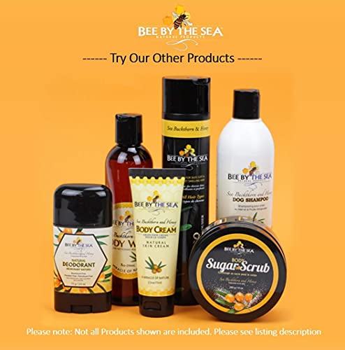 Bee By The Sea Buckthorn & Honey Scented Body Wash 8oz for All Skin Types