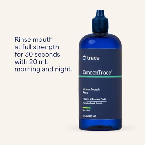 Trace Minerals ConcenTrace Mouthwash, Peppermint - 10 fl oz