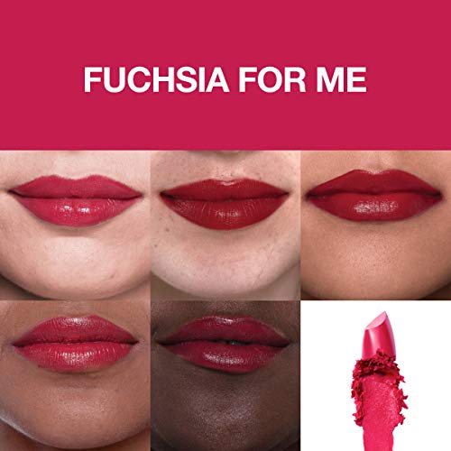 Maybelline Color Sensational Made for All Lipstick Fuchsia For Me 0.15oz - Bright Pink Red
