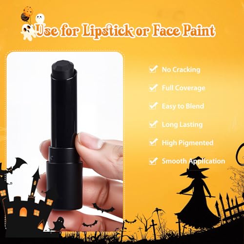 Halloween Cat Makeup Kit for Women with Headband, Eyeliner & Lipstick - Cosplay Accessories