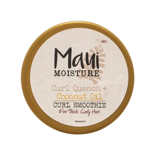Maui Moisture Hydrating Curl Smoothie for Tight Curls - 12 oz Pack of 2