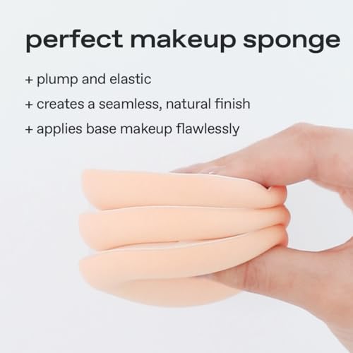 Glow Cloud Makeup Sponge - Rubycell Teardrop Puff Set (3 Pack)