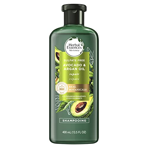 Herbal Essences Avocado & Argan Oil Sulfate-Free Shampoo, 13.5 fl oz (2-Pack)