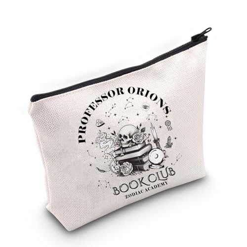 Book Club Makeup Bag - Professor Orion's Zodiac Academy Cosmetic Bag