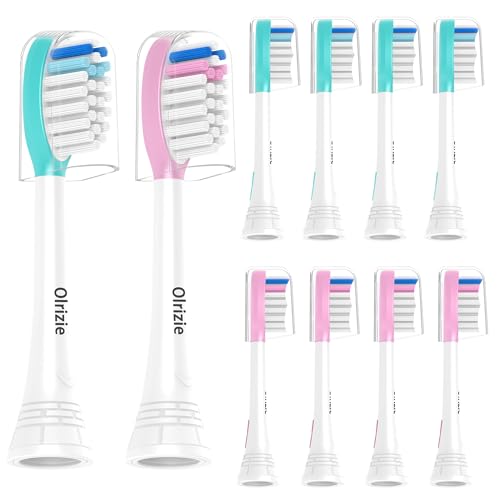 Kids Replacement Heads for Philips Sonicare, 10 Pack, Ages 7+ – Soft Bristles, Deep Cleaning