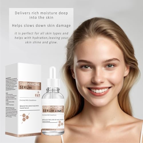 Glutathione Serum with Hyaluronic Acid for Dark Spots & Anti-Aging