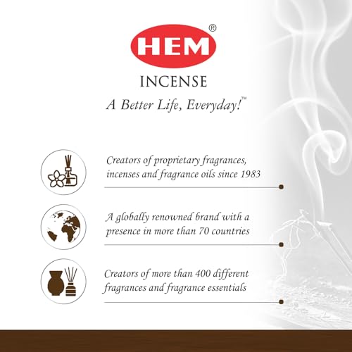HEM French Vanilla Incense Sticks - 120 Long Burning Sticks