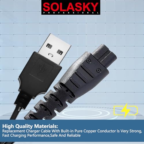 Remington Shaver & Clipper USB Charger Cable Compatible with XR7000 HC4250