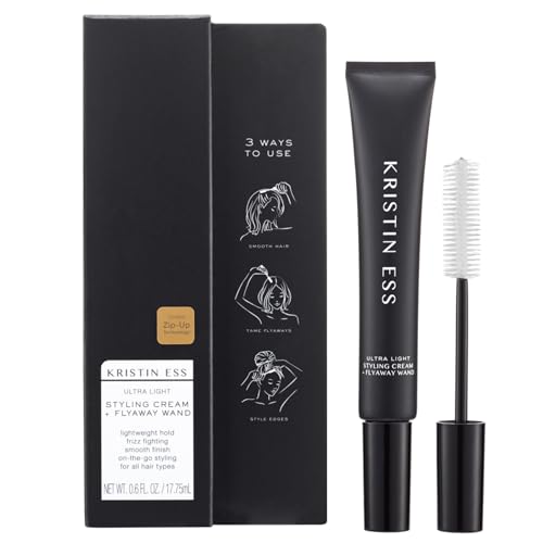 Kristin Ess Flyaway Taming Wand - Lightweight Styling Cream for Smooth Hair