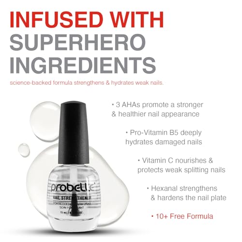 Probelle Nail Strengthener & Growth Treatment - Clear Polish Repair