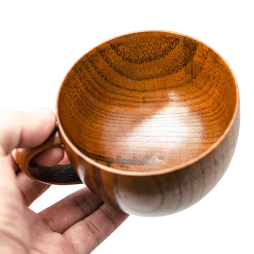 Wooden Shaving Bowl with Handle - Shaving Soap Bowl for Men (2#)