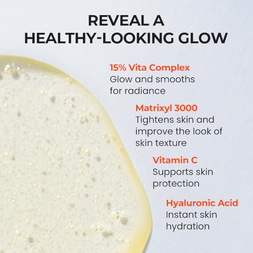 Vitamin C Serum with Hyaluronic Acid & Niacinamide - 1.01 fl oz