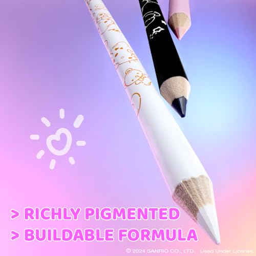 Wet n Wild Hello Kitty Eyeliner Pencil Set - 3 Versatile Shades