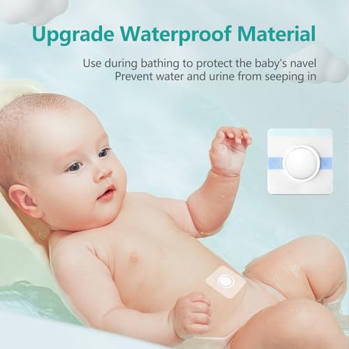 Lefeke Baby Belly Button Patches - Waterproof Navel Shaper (14 Pack)