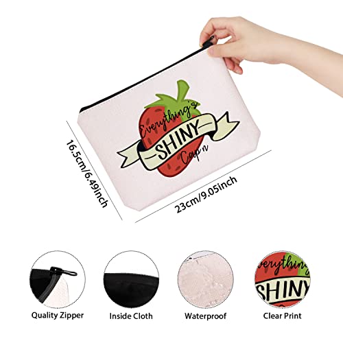 TSOTMO Firefly Serenity Shiny Capn Strawberry Makeup Bag