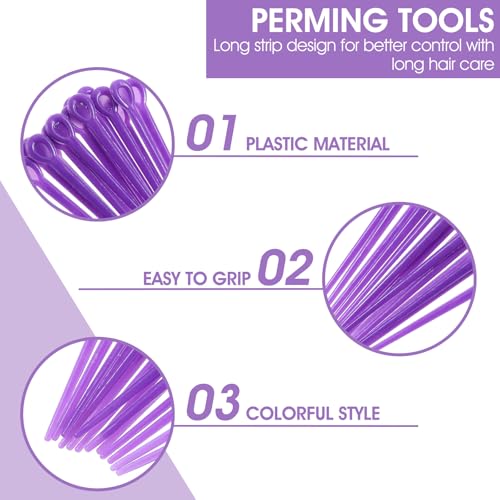 Molain 90 Pcs Hair Roller Picks - Plastic Curling Pins for Styling