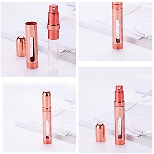 Beetoo 12ml Portable Refillable Perfume Atomizer - 6-Piece Travel Set