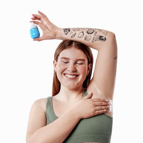 Glo Melanin Dark Spot Topical Roll-On ? 1.7 fl oz / 50 ml ? Targeted Brightening for Inner Thighs & Underarms ? Kojic Acid, Licorice & Willow Bark ? Vegan, Paraben-Free Topical Skin Exfoliant
