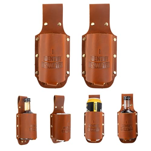 Premium Leather Beer Holder | Unique Gifts for Beer Lovers