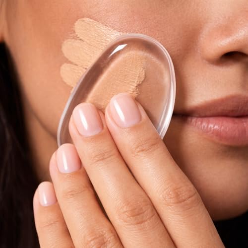 Silicone Makeup Sponge 2-Pack - Reusable Non-Absorbent Blender