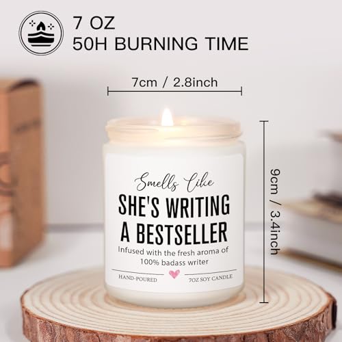 Lavender-Scented Writer Candle - Gift for Aspiring Authors