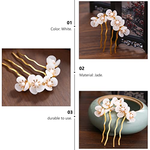 Beaupretty Vintage Petal Hair Stick Set of 3 - Traditional Chinese Hairpins