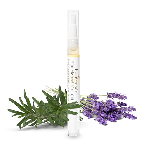 Bee Naturals Vitamin E Cuticle Oil Pen with Lavender & Lemon - Travel Size Nail Revitalizer