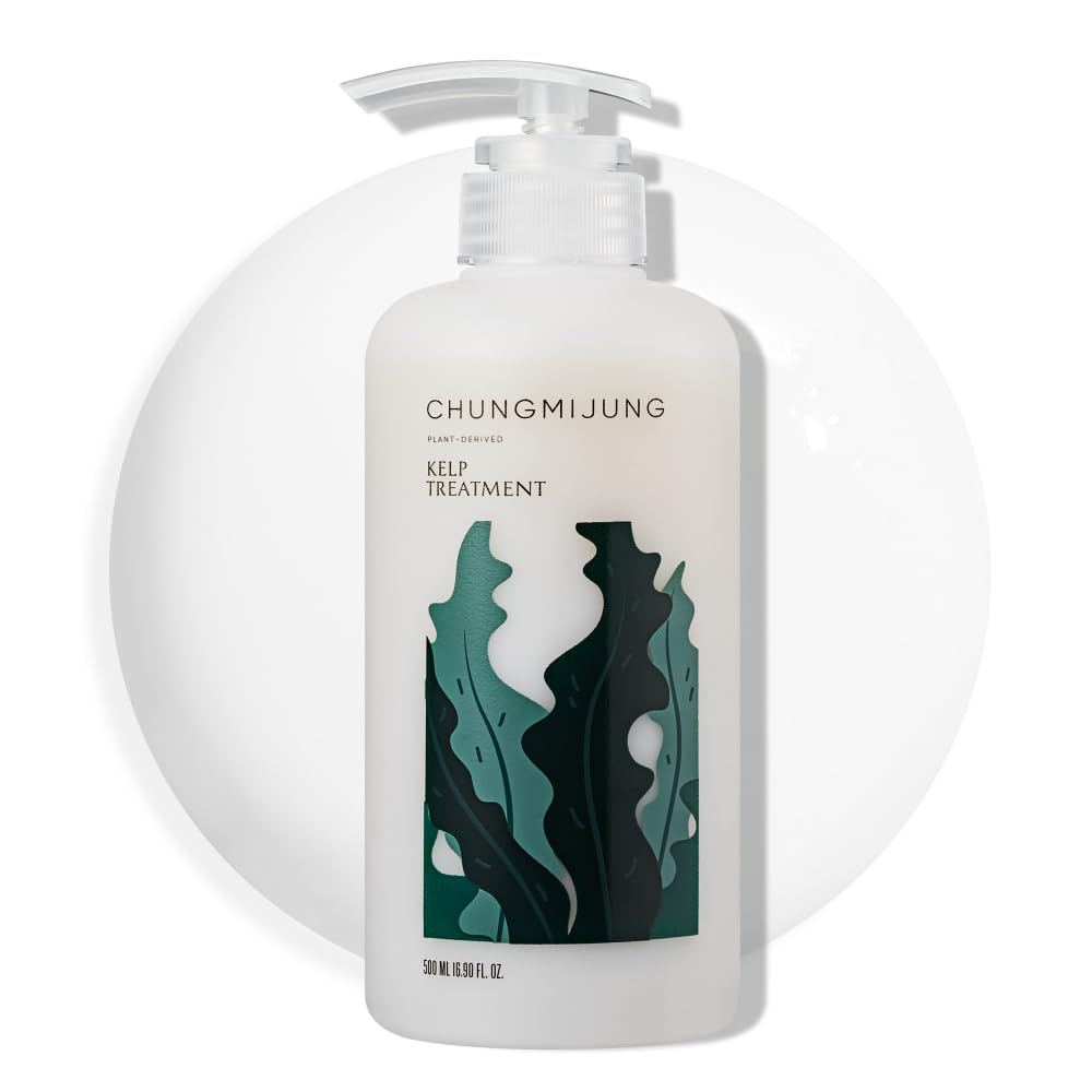 ChungMiJung Kelp Hair Treatment Conditioner for Dry, Itchy & Sensitive Scalp, Nourishing and Hydrating, Strengthening and Repairing, Korean Hair Care, 16.9 fl oz / 500ml