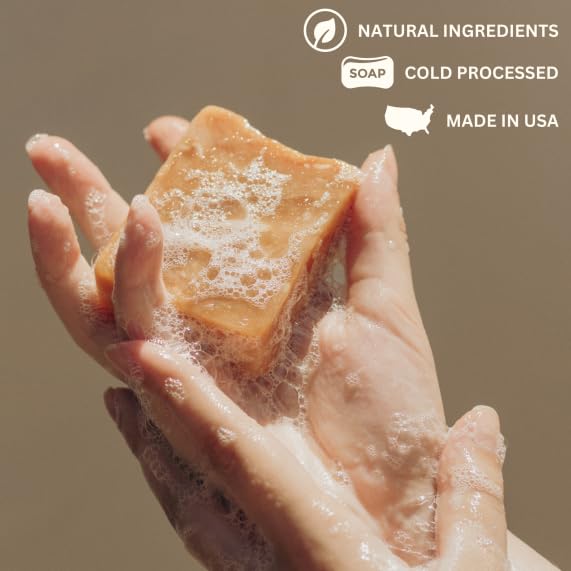 Varina Tobacco Trail Bar Soap - 4.5 oz Gentle Cleansing 3 Pack
