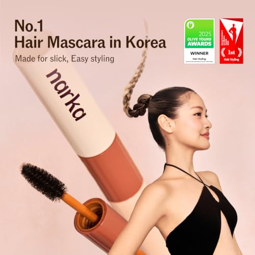 NARKA Hard Fix Hair Mascara - Strong Hold Gel for Baby Hairs & Flyaways