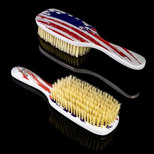 Torino Pro #263 7-Row Medium Wave Brush - Extra Long Pure Boar Bristles