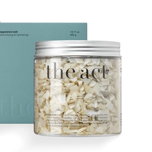 The Act Magnesium Flakes Bath Soak with Ylang Ylang & Lavender - 14.11 oz