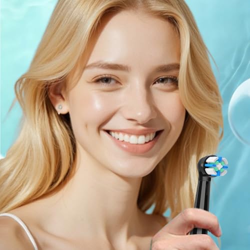 Swistarhan Replacement Heads for Oral-B iO Series (8 Pack)