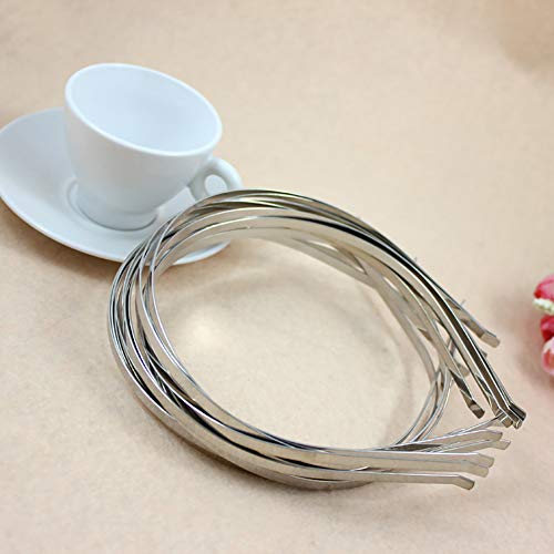 15 Pcs Metal Headband Frames for DIY Hair Accessories and Crafts