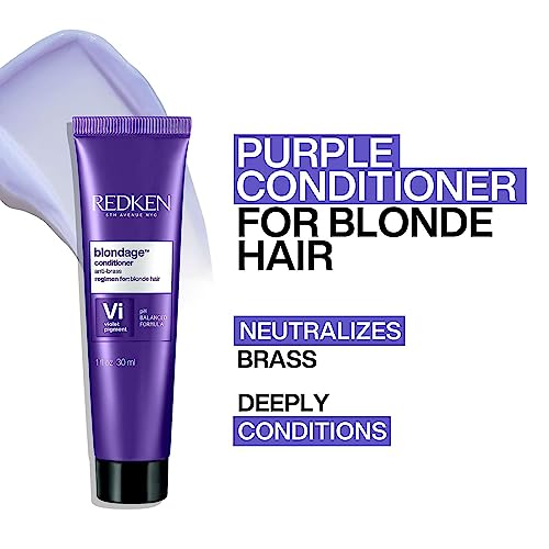 Redken Blondage Color Depositing Purple Conditioner for Blonde Hair