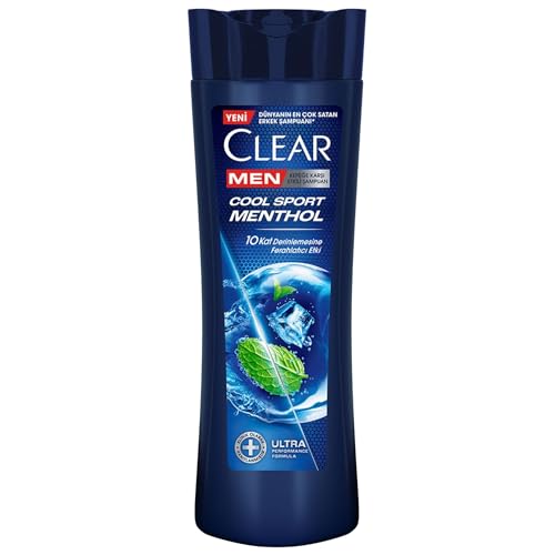 Clear Men Cool Sport Menthol Anti-Dandruff Shampoo, 11.8 fl oz