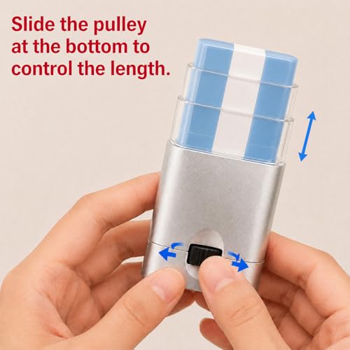 Blendable Blue White Face Paint Stick for Sports & Events