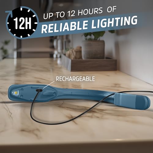 Energizer Rechargeable Clip-On Book Light with Warm LED