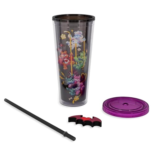 Care Bears x Universal Monsters Carnival Cup - 24 oz with Lid & Straw
